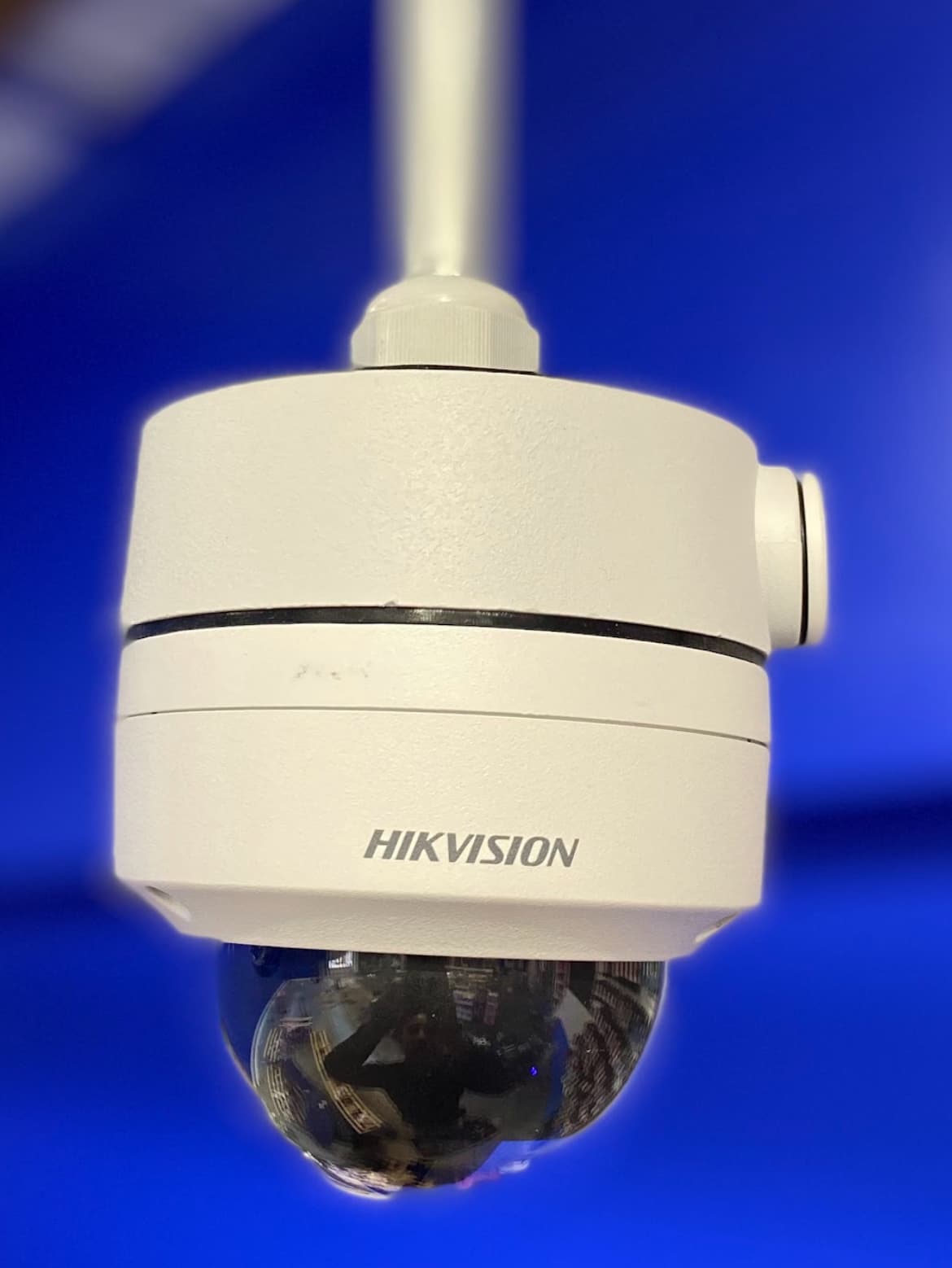 Commercial security camera installation