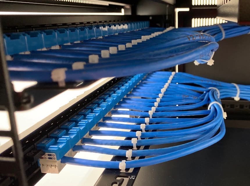 Network cabling installation